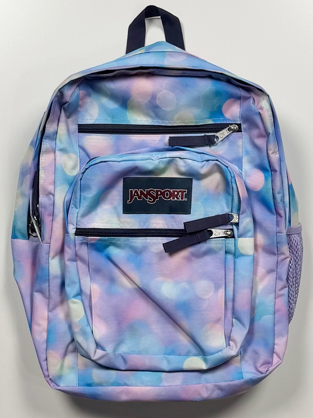 JanSport Big Student Backpack Pastel Multicolor Laptop School Bag
